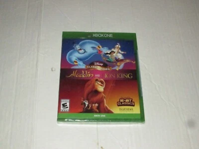 Disney Classic Games Aladdin And The Lion King  XBox One Game 16 Bit Classics  - Image 1 of 2