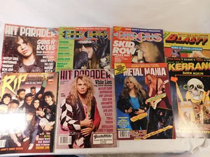 Lots of Rock Magazines Guns and roses Metallica Skid Row Ozzy - Bild 1 von 3