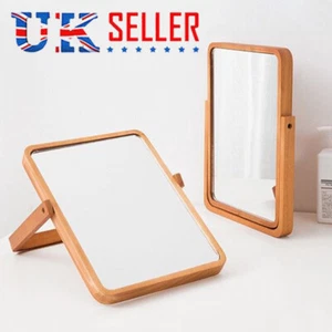 Small Dressing Table Vanity Mirror Free Standing Tabletop Makeup Mirror 360° UK - Picture 1 of 12