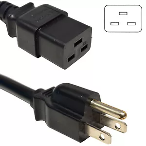 Cable de alimentación de CA de 6 ft para cinta de correr Precor P0645657144 932 932i 934 934i 936i C936i - Imagen 1 de 7