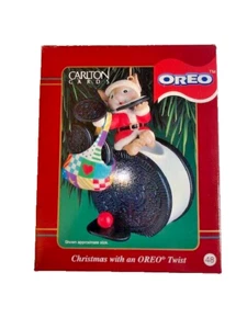 Carlton Cards Heirloom Collection Christmas With an Oreo Twist, Rare - Picture 1 of 4