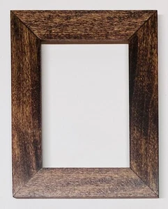 F031 1-1/2" Mahogany Stained Poplar Picture Frame - Picture 1 of 3