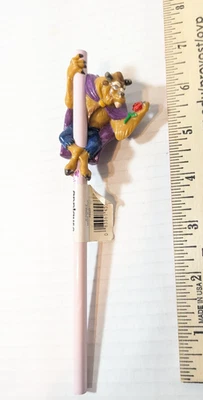 Lápiz de colección Disney’s La Bella y la Bestia con rosa aplauso sin usar Foto 1 de 4
