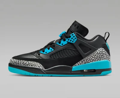 Nike Air Jordan Spizike Low 'Black/Gamma Blue' | Men Sizes 7 - 15 | FQ1759-005 - Image 1 of 4