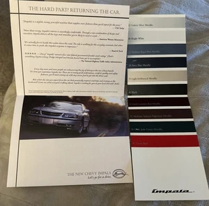 2000 CHEV IMPALA Magazinanzeige - Let's Go For A Drive & 2000 Chev Außenfarben - Bild 1 von 3