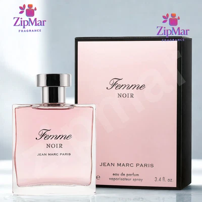 Perfume de mujer Jean Marc Paris Femme Noir EDP 3,4 fl. oz/100 ml aroma de larga duración” Foto 1 de 4