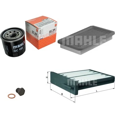 MAHLE Inspección Set Compatible Para Mazda 626 V Hatchback 2.0 1.8 - Imagen 1 de 4