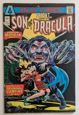 Son of Dracula #1 Atlas Comics 1975 Frank Thorne Foto 1 de 4
