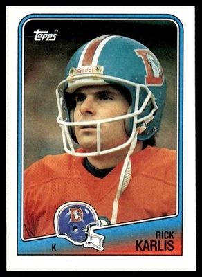 1988 Topps Rich Karlis Denver Broncos #29 - Image 1 of 2