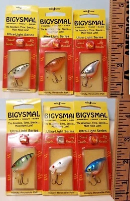 Señuelo de pesca Mister Twister Bigysmal Meatloaf Shad crankbait - elige el color Foto 1 de 4