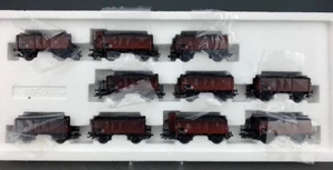 HO Märklin 46030 10 Gondola Coal Train of the 1950’s DB HO2373 LZ - Picture 1 of 15