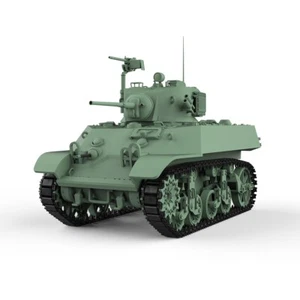 SSMODEL V2.0 506 1/18 Kit Modelo Militar EE. UU. M3A3 Stuart Tanque Ligero JUEGOS - Imagen 1 de 4