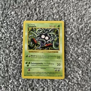 Tangela 66/102 NM, LP, MP, HP, DMG Common Base Set Pokemon Card 1999 WOTC - Imagen 1 de 2