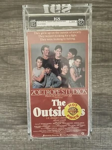 IGS The Outsiders VHS DOUBLE MINT 8.5/9.5 High Grade 1991 WM - Picture 1 of 3