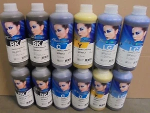 InkTec SEA-B01LB SEA-B01LC SEA-B01LY SEA-B01LC MUTOH VJ1624 MIMAKI TS34-1800 - Bild 1 von 5