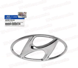 GENUINE ® Front Grille H Emblem for 2009-2012 Hyundai Elantra Touring 863002B100 - Picture 1 of 1