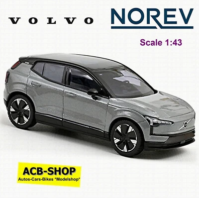 Volvo EX30 SUV 2023-25 Gris Brume Gray Metallic 1:43 Norev 870070 - Image 1 of 2