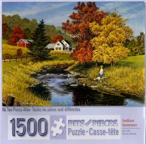 Indian Summer 1500 Piece Puzzle - John Sloane - Picture 1 of 1