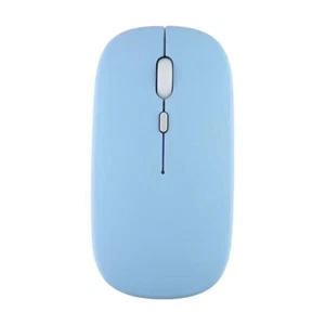Wireless Bluetooth mouse Portable mute Rechargeable for PC ipad Mac Windows Work - Picture 1 of 14