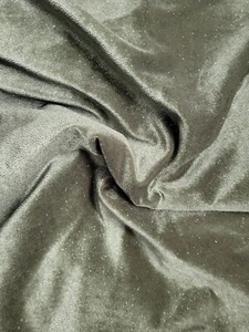 ELM Velvet Stretch Sparkly Glitter Iridescent Fabric 44x58 Plus Extra - Picture 1 of 5