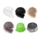 Faux Fur Fabric Costume DIY Artificial Fabric Patches for Christmas Holiday
