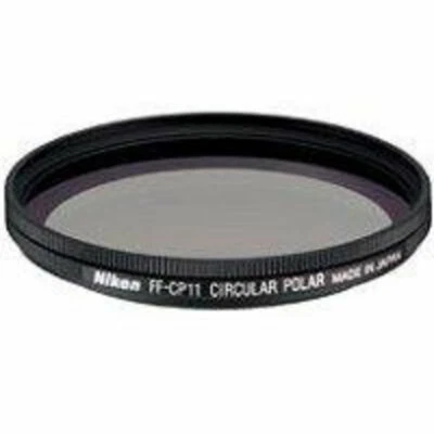 Nikon FF-CP11CPL Circular Polarizer Filter for Coolpix 8800 - 62.5mm (25667) - Image 1 of 2
