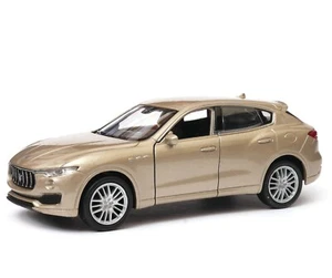 Maserati Levante Italian Luxury Car Model Gold Diecast 1:34-1:39 Scale Welly - Picture 1 of 5