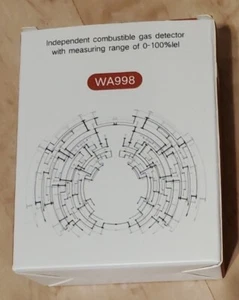 Rilevatore di gas combustibile, display digitale, luce, allarme, voce 0-100% len - Foto 1 di 5