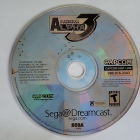Street Fighter Alpha 3 Sega Dreamcast Disc Only *Tested*