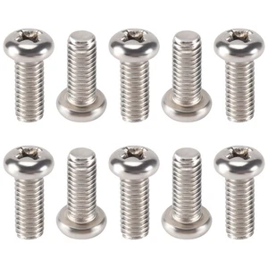 10 Pieces Computer LCD Monitor Stand Bracket Mounting Screw M4x10mm U8Y35046 - Afbeelding 1 van 7