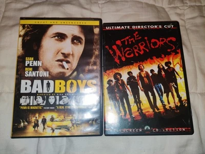 Lot Of 2 Movies The Warriors & Bad Boys Both In Working Condition - Image 1 of 3