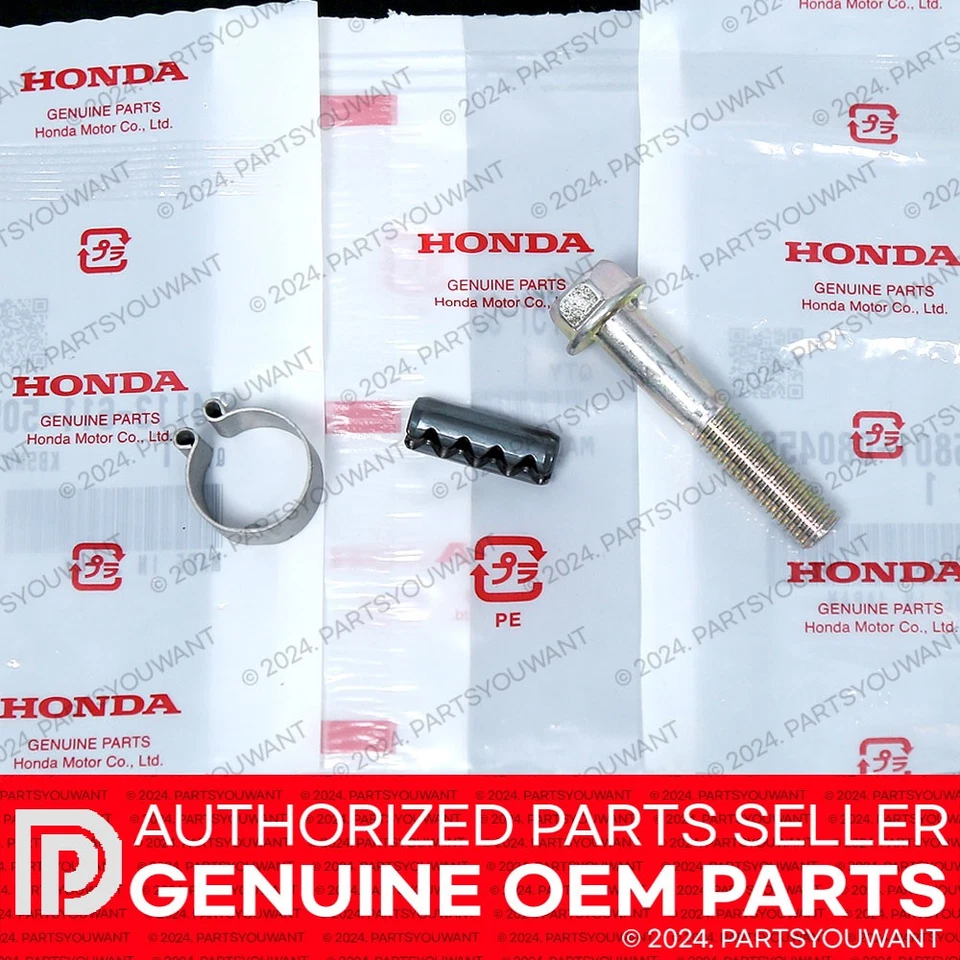 GENUINE Honda Civic D-Series 5-Speed M/T OEM Shift Linkage Pin + C-Clip + Bolt - Image 1 of 4