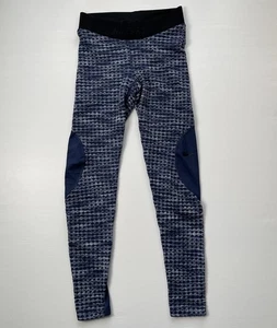 Nike Pro Tights Adult Medium HyperWarm Logo Training Navy Blue Knit Women's - Picture 1 of 8