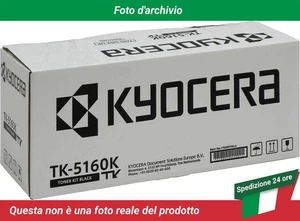 TK-5160K Kyocera Mita ECOSYS P7040cdn toner Nero - Zdjęcie 1 z 4