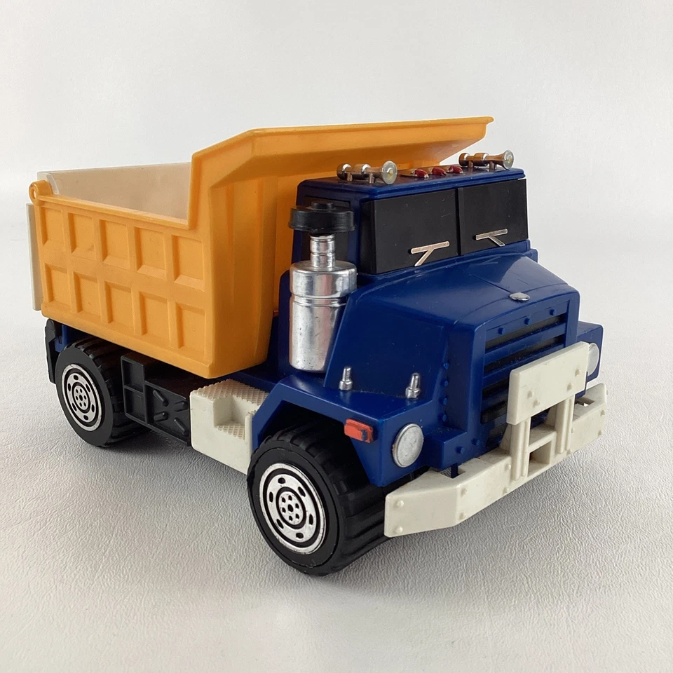 Ideal Toy Midi Mighty Mo Dump Truck Construction Vehicle Vintage 1975 Hollis NY - Image 1 of 4