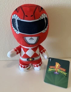 Neu Power Rangers Plüsch roter Ranger 7 Zoll Mighty Morphin Spielzeugfabrik - Bild 1 von 2