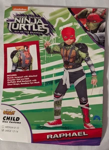 Teenage Mutant Ninja Turtles Raphael Halloween Kostüm Größe L Large 12-14 - Bild 1 von 21
