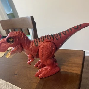 T-Rex Red Roaring Walking Lights Up Dinosaur Zuru Inc. - Picture 1 of 6