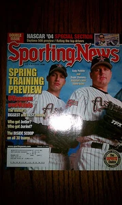 The Sporting News Andy Pettite #21 Roger Clemens #22 Houston Astros Pitchers MLB - Picture 1 of 1