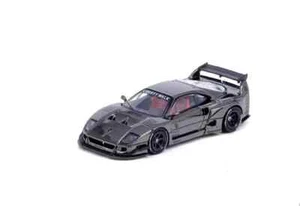 Ferrari F40 LBWK Liberty Walk Black Chrome **** INNO64 1:64 - Picture 1 of 6