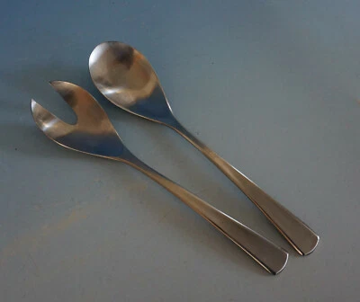 WMF Cromargan Design Salatbesteck Servicebesteck mattiert 2tlg. (FM22-323) - Bild 1 von 4