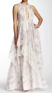 Maxi Vestido Halter Free People Torre de Marfil Encaje en Niveles Talla 12 Precio de venta sugerido por el fabricante $350 - Imagen 1 de 10