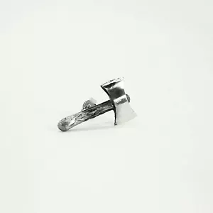 Axe Earrrings 925 Silver Stud Earrings Ax Jewelry Birthday Gift Idea - Picture 1 of 3