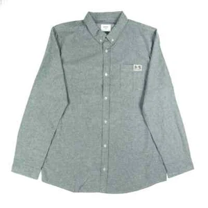 Firestone Walker Chambray Button Down Long Sleeve Men Shirt XL - Picture 1 of 3