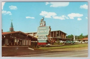 Postal HUNTINGTON STATION Howard Johnson's Motor Lodge LI NY Jericho Turnpike - Imagen 1 de 2