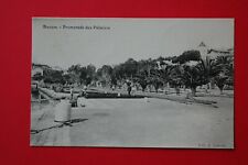 Bandol Frankreich Promenade der Palmen 1910 CPA Docks