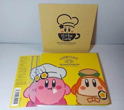 The Sound of Kirby Cafe 1 with OBI spine card Nintendo CD Soundtrack Japan ver. - Image 1 of 4