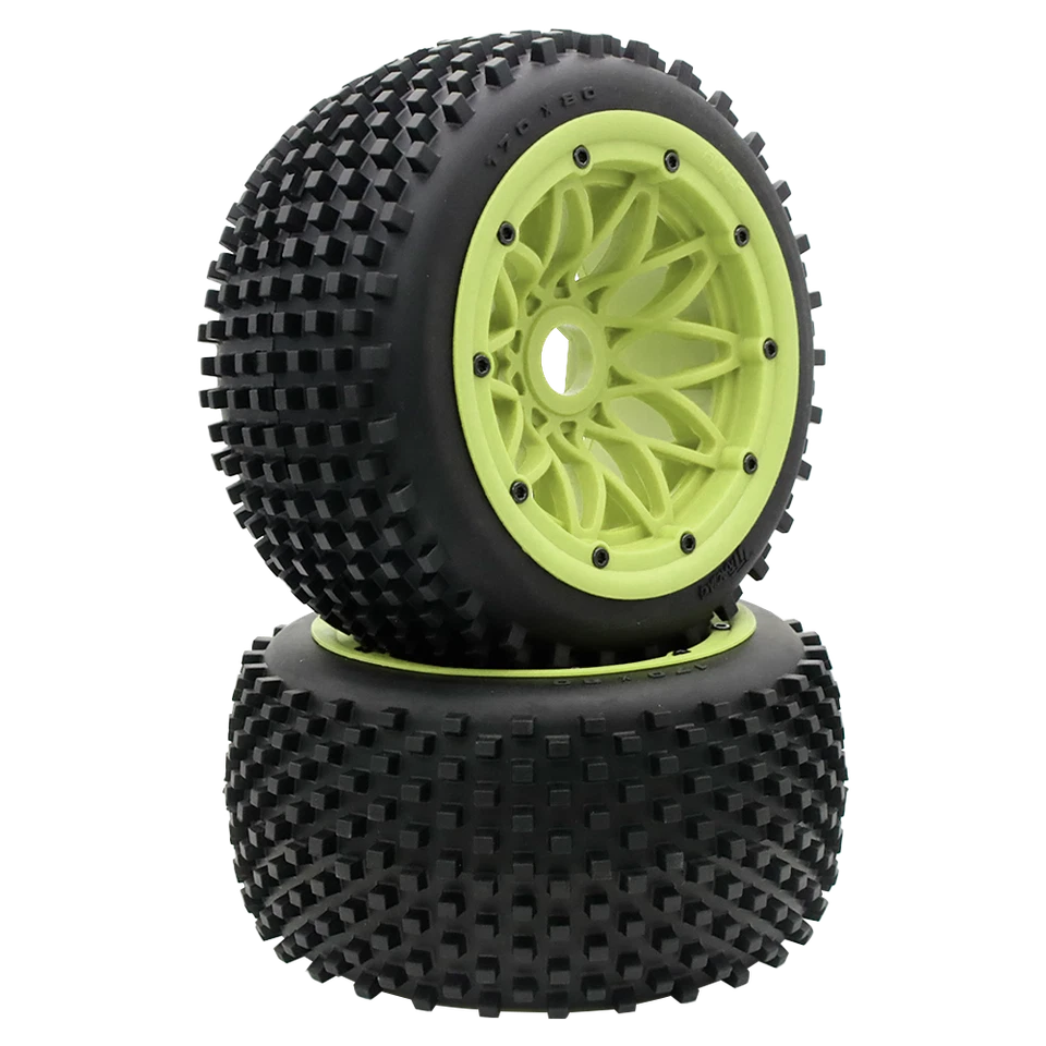 Hinterer Dirt Buster RIB Reifen Radsatz passend für 1/5 HPI Baja 5B RV KM SS  - Bild 1 von 4