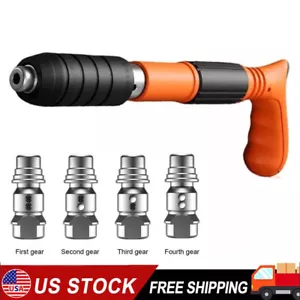 US Cordless Mini Nail Gun Handheld Steel Nail Gun Nail Wall Fastening Tool - Picture 1 of 12