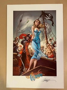 J SCOTT CAMPBELL WENDY FAIRY TALE FANTASIES 2011 #51/150 FINE ART PRINT - Bild 1 von 1